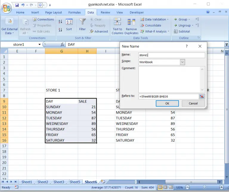 HOW TO CONSOLIDATE DATA IN EXCEL? - GyanKosh | Learning Made Easy