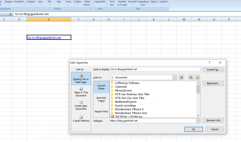 How To Create Hyperlinks In Excel With Complete Details 6849