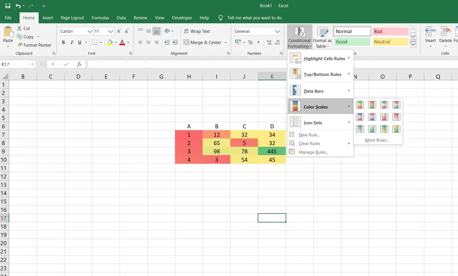 How to do Conditional Formatting in Excel