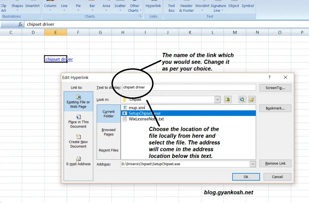 Hyperlink In Excel Customguide Riset