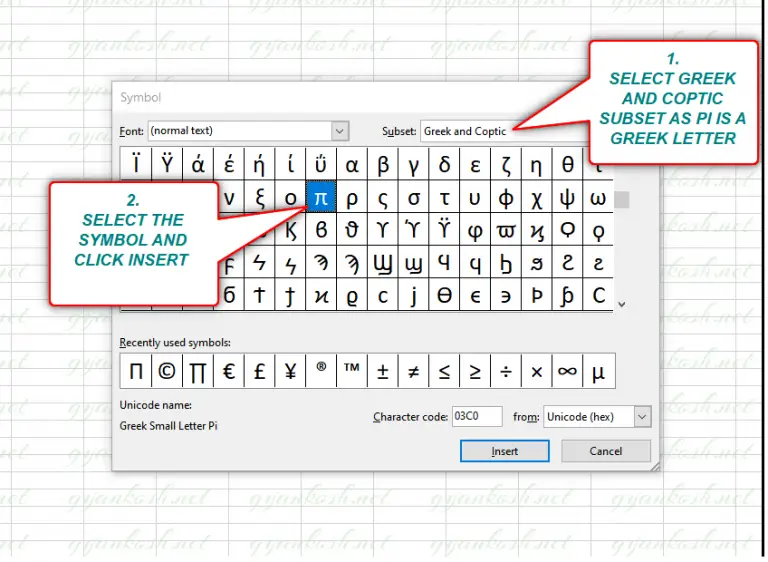 six-ways-to-add-a-pi-symbol-in-excel-with-examples