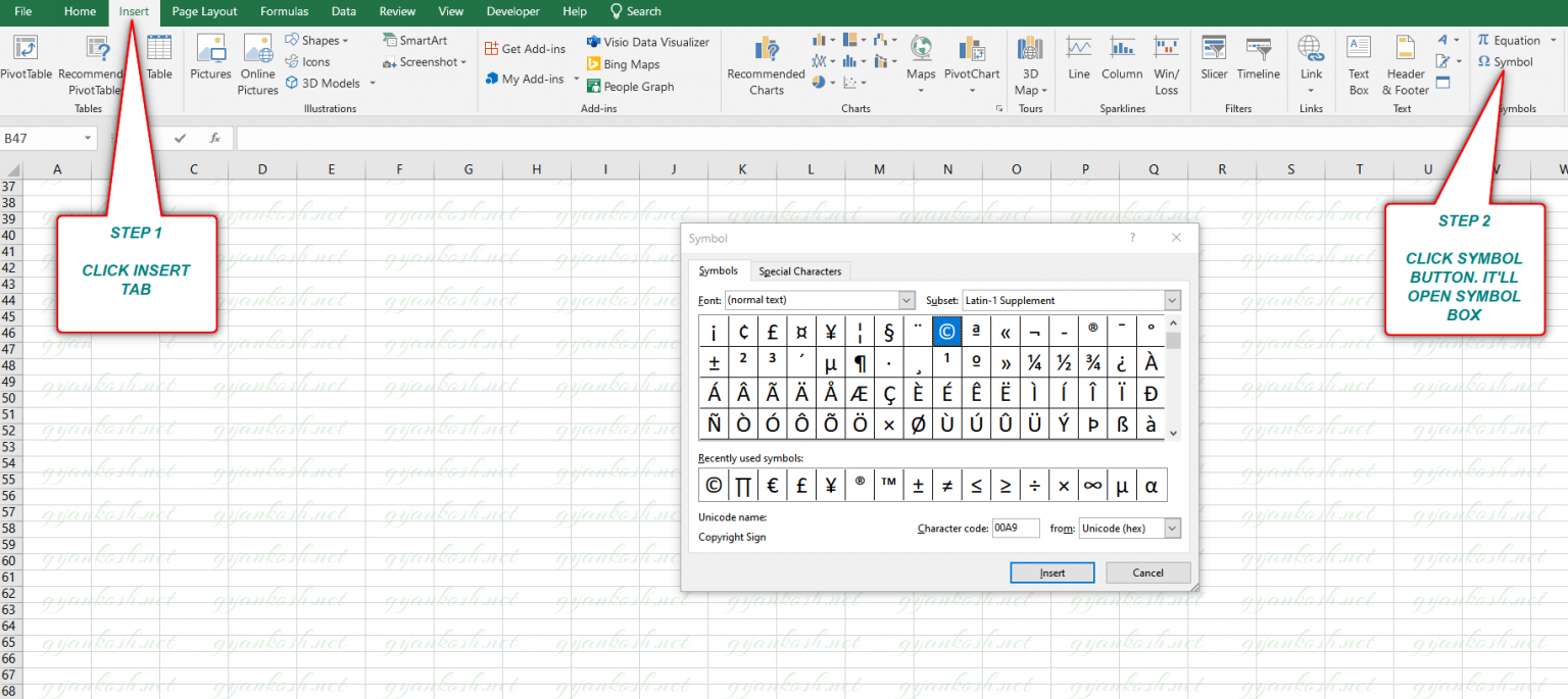 how-to-type-or-insert-bitcoin-symbol-in-excel-solved