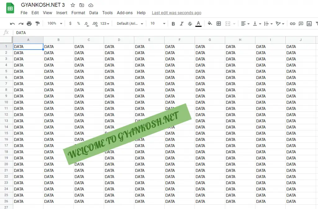 How To Put Search Box In Google Sheets