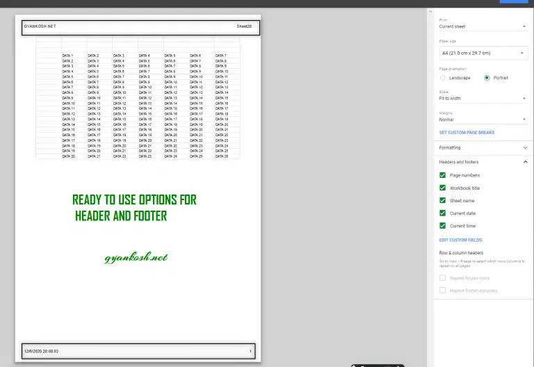 how-to-add-a-header-and-footer-in-google-sheets-with-examples