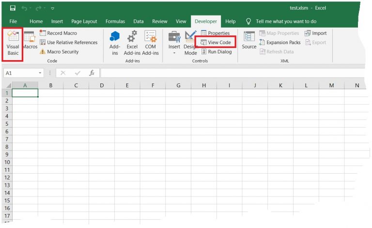 how-to-open-vba-in-excel-save-vba-code-in-excel