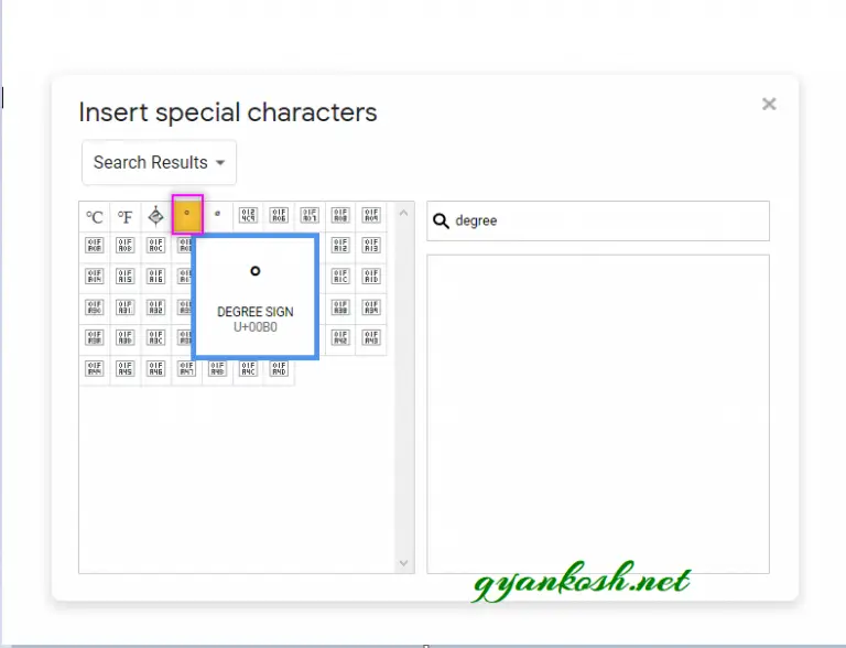 type-or-insert-degree-symbol-in-google-sheets