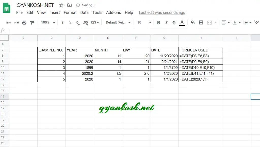 how-to-use-date-function-in-google-sheets-gyankosh-learning-made-easy