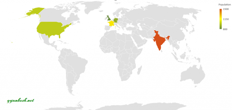 A complete guide to create and customize MAP CHARTS in EXCEL