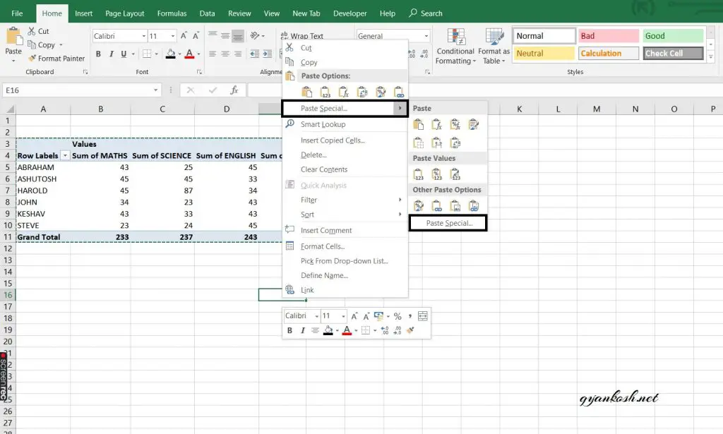 Troubleshoot Pivot tables in Excel- Solutions to many problems