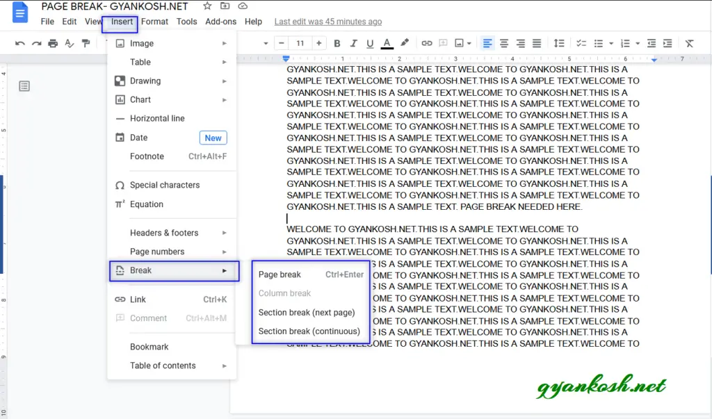 how-to-separate-pages-in-google-sheets-with-examples