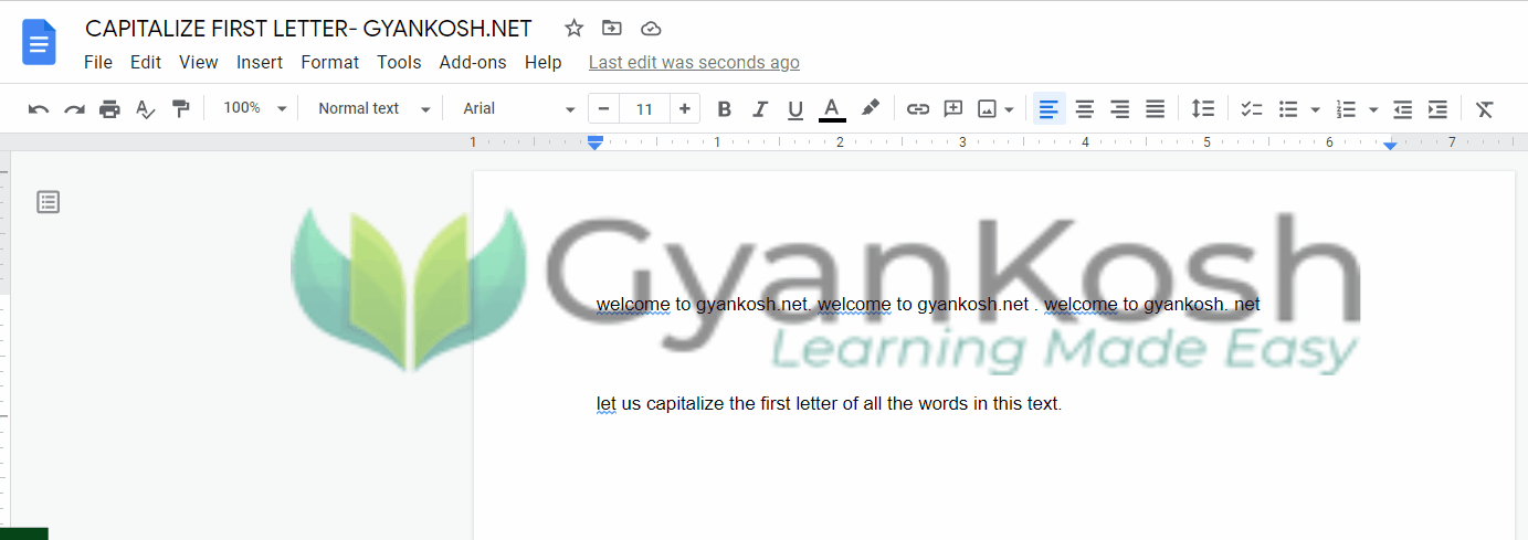how-to-capitalize-first-letter-of-all-the-words-in-google-docs