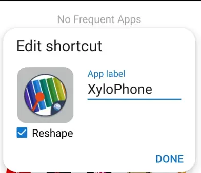 renamed app