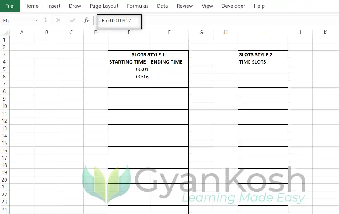 how-to-create-time-slots-in-excel-a-step-by-step-guide