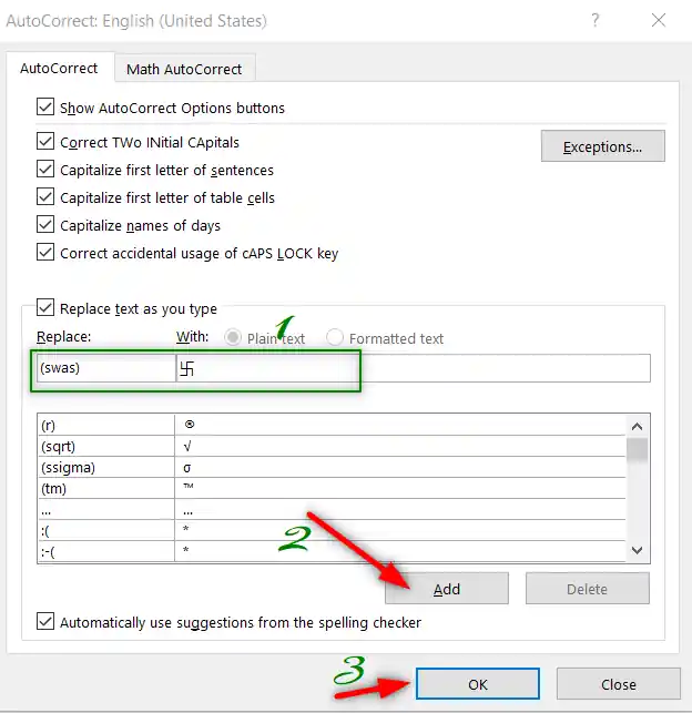 How to Insert or Type SWASTIK SYMBOL in Word [ 卐 ] ?