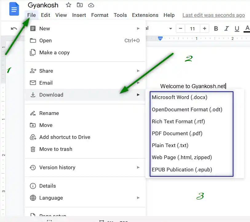 CHOOSE DIFFERENT FORMATS TO DOWNLOAD